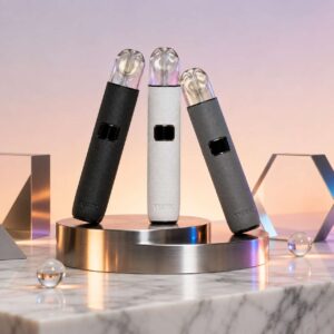 TUTX皮革主機｜一代通用煙桿、液晶顯示、3色可選、超長續航